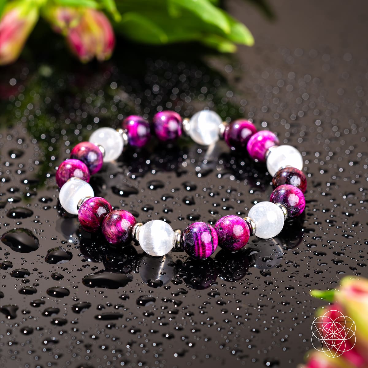 Shape Your Future – Pink Galaxy Tiger’s Eye Bracelet - A-1 Thread Vault