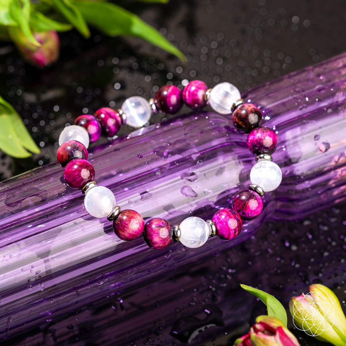 Shape Your Future – Pink Galaxy Tiger’s Eye Bracelet - A-1 Thread Vault