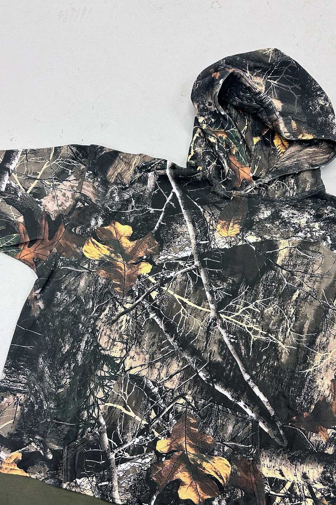 Stealth Heavyweight Oversized Unisex Camo Hoodie - A-1 Thread Vault