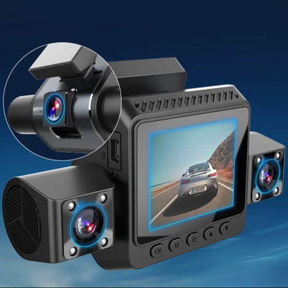360° Car Drive Recorder – Night Vision, 1080p, 4-Channel - A-1 Thread Vault