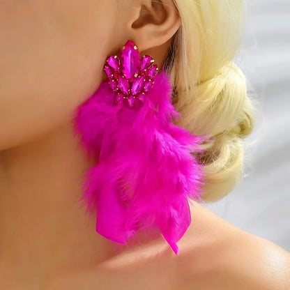 Bohemian Feather Earrings - A-1 Thread Vault