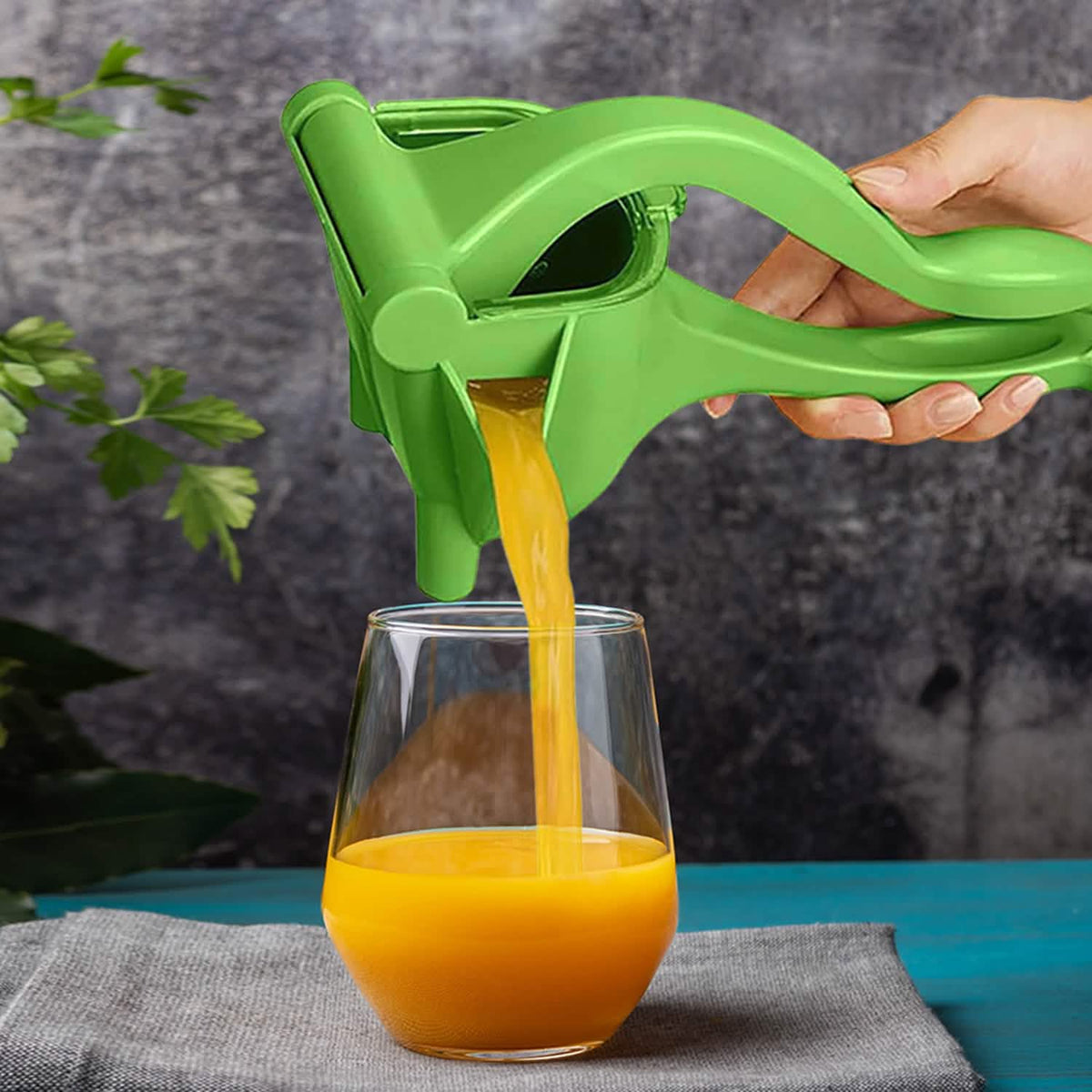 Portable Manual Press Juicer Extractor Squeezer Squash - A-1 Thread Vault