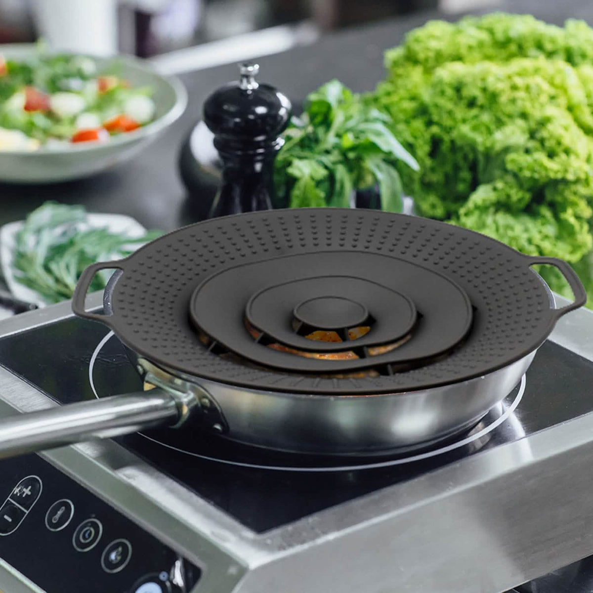 Boil Over Spill Stopper Safeguard Lid Cover For Pots And Pans - A-1 Thread Vault