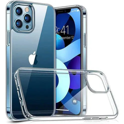Entronix Case Compatible with iPhone 12/12 Pro - [Hard Back] Slim Clear - A-1 Thread Vault
