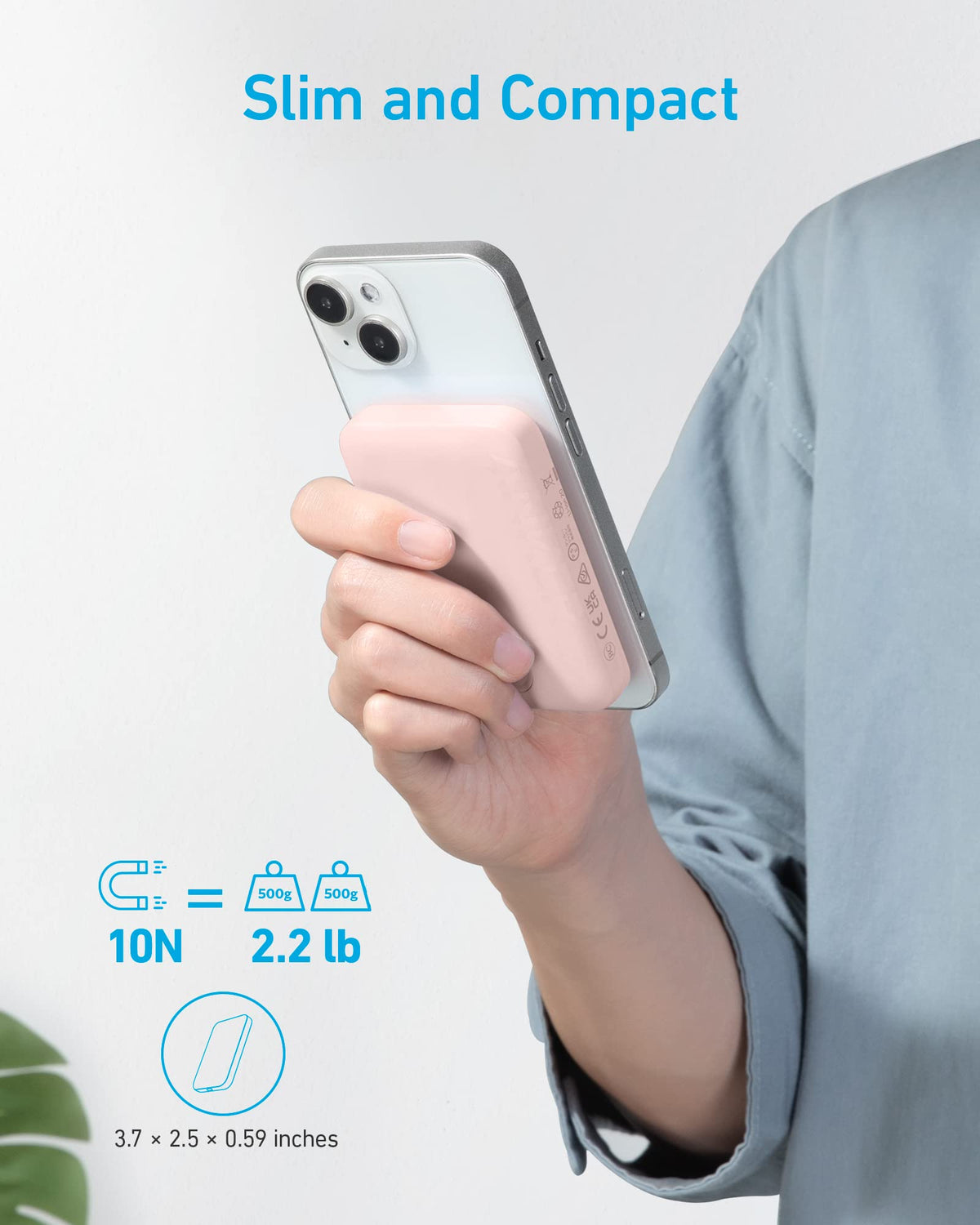 Anker <b>321</b> MagGo Battery (PowerCore Magnetic 5K) - A-1 Thread Vault