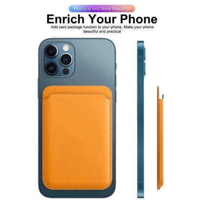 iPhone Leather Wallet with MagSafe - A-1 Thread Vault