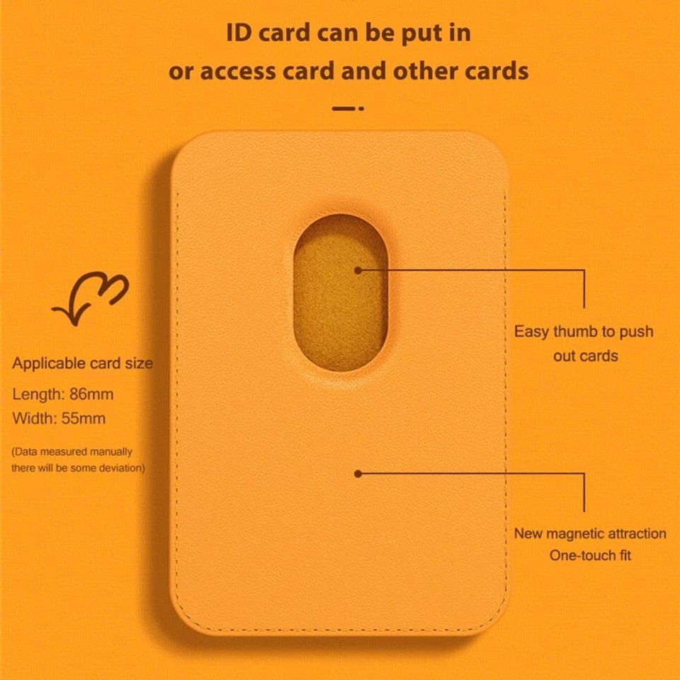 iPhone Leather Wallet with MagSafe - A-1 Thread Vault