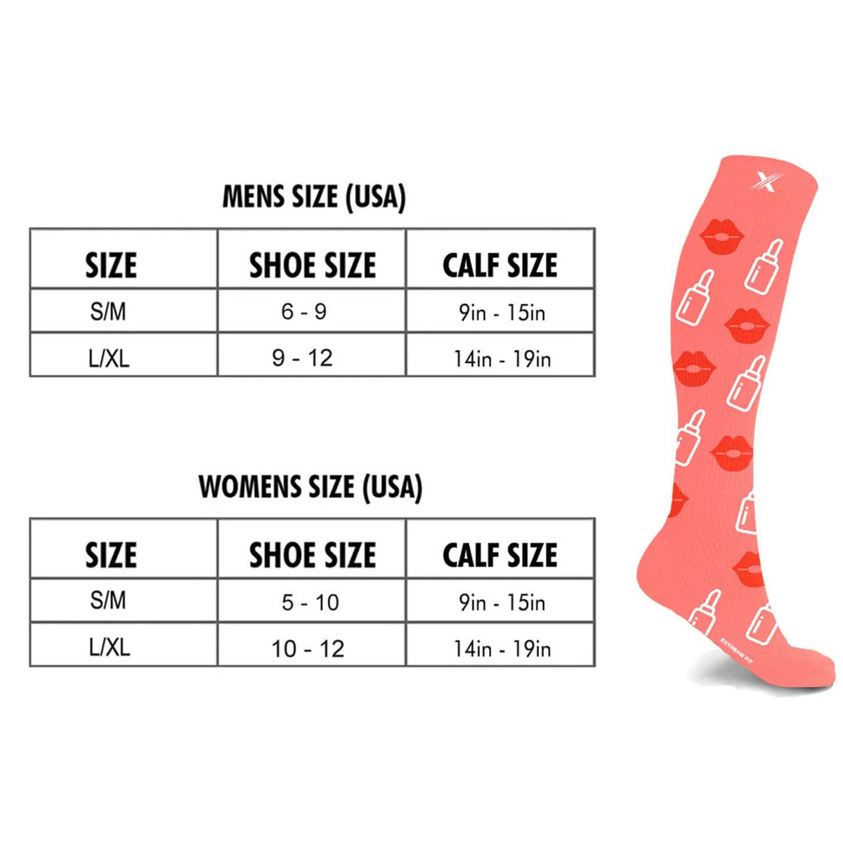 6-Pairs: Women's Pain Relief And Recovery Knee High Compression Socks - A-1 Thread Vault