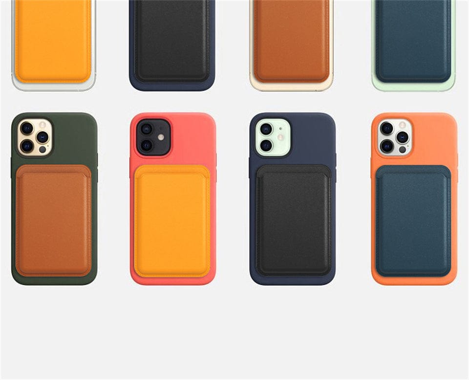 iPhone Leather Wallet with MagSafe - A-1 Thread Vault