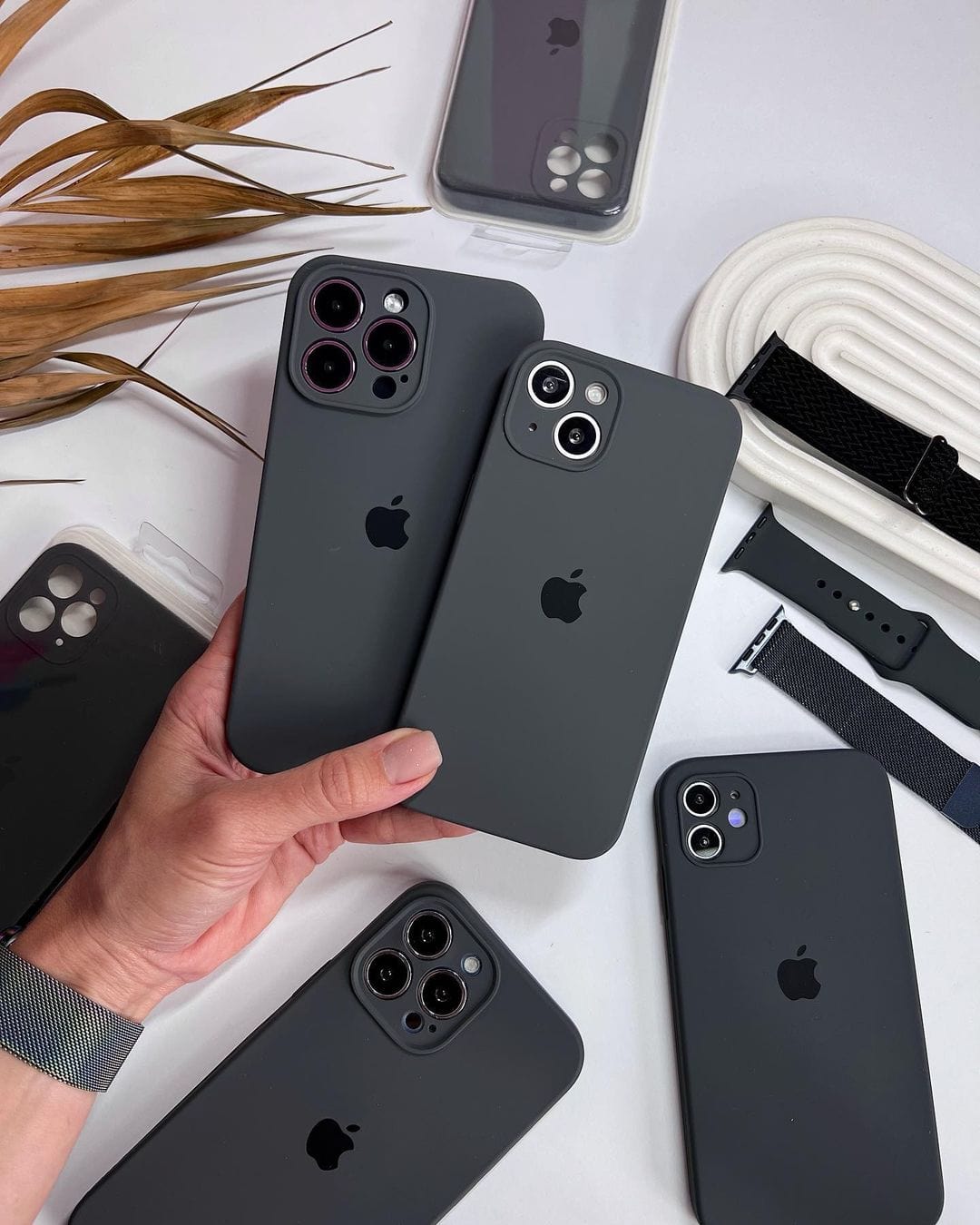 iPhone Camera Protection Silicone Case (Black) - A-1 Thread Vault