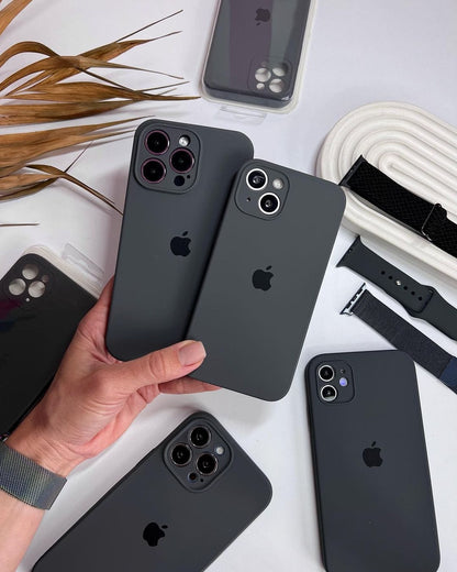 iPhone Camera Protection Silicone Case (Black) - A-1 Thread Vault