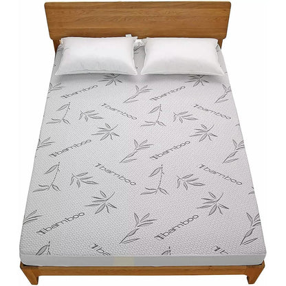 Bed Bath Fashions Premium Bamboo Waterproof Fitted Mattress Protector - A-1 Thread Vault