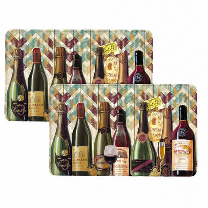 Bibb Home 1-2 Pack Anti Fatigue Cushioned Kitchen Mats - A-1 Thread Vault