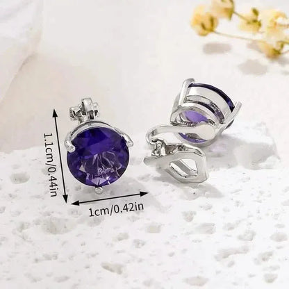 A Pair Of Unique And Stylish Zirconia Clip-on Earrings For Ladies - A-1 Thread Vault