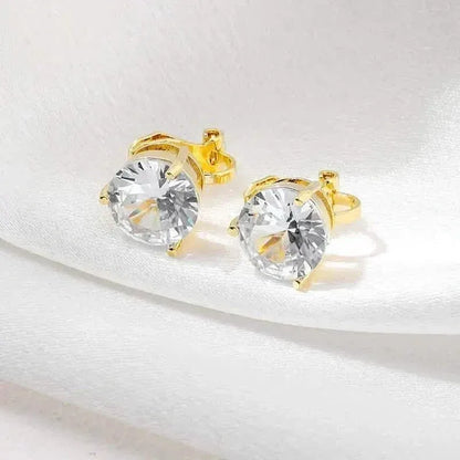 A Pair Of Unique And Stylish Zirconia Clip-on Earrings For Ladies - A-1 Thread Vault