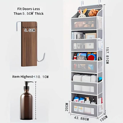5-Tier Over-the-Door Storage Box Organizer - A-1 Thread Vault