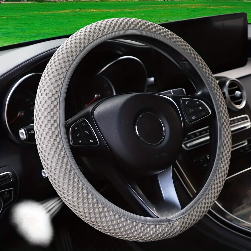 Breathable Comfortable Non-slip Mesh Steering Wheel Cover - A-1 Thread Vault