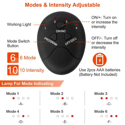 Abs Stimulator Muscle Toner EMS with 6 Modes - A-1 Thread Vault