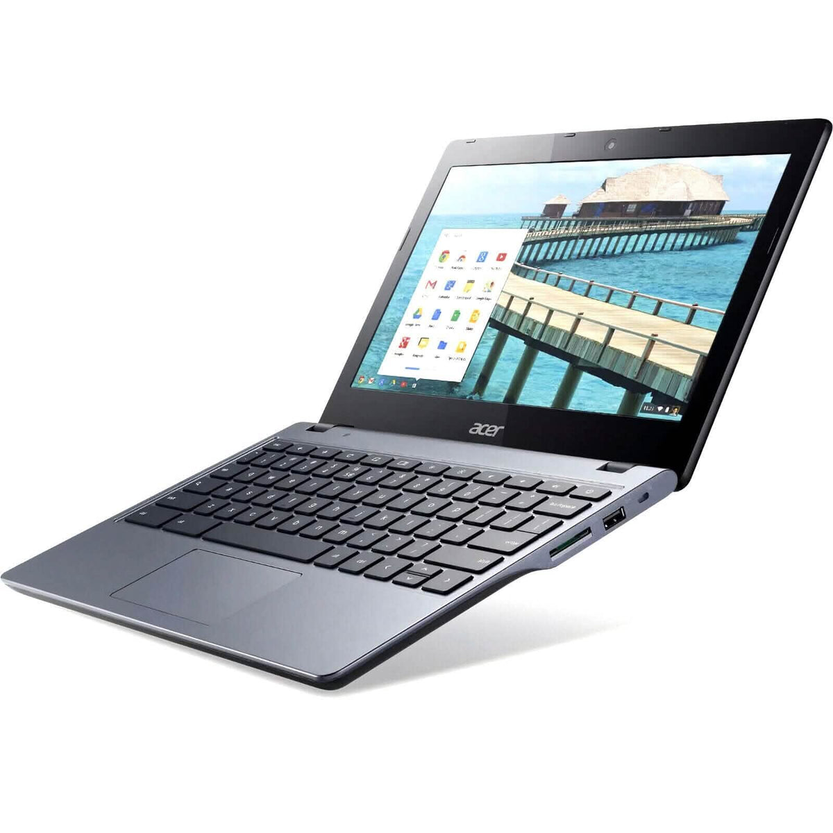 Acer Chromebook C720P 11.6" Celeron 2955U 1.4Ghz 4Gb 16Gb WiFi HDMI Laptop (Refurbished) - A-1 Thread Vault