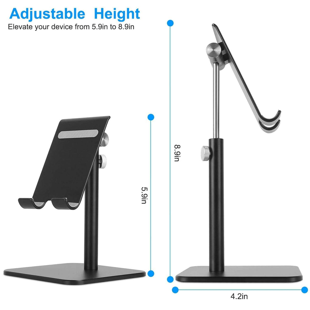 Adjustable Cellphone Tablet Stand - A-1 Thread Vault