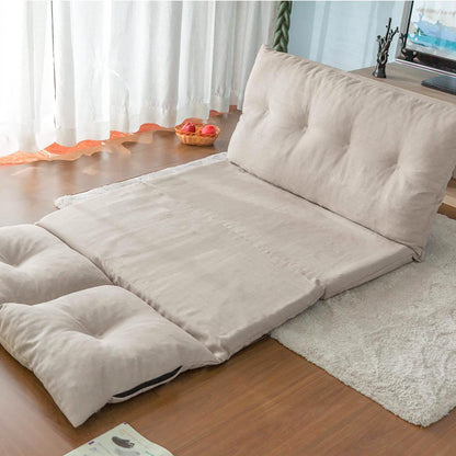 Adjustable Fabric Folding Chaise Lounge Sofa Floor Couch and Sofa - A-1 Thread Vault