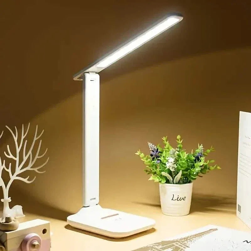 Adjustable LED Desk Lamp with Touch Control, Eye-Care Technology, USB Powered - A-1 Thread Vault