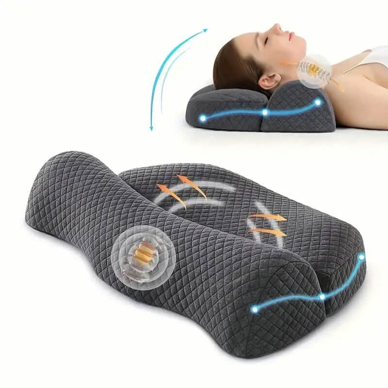 Adjustable Memory Foam Neck Pillow for Shoulder and Cervical Relax - A-1 Thread Vault