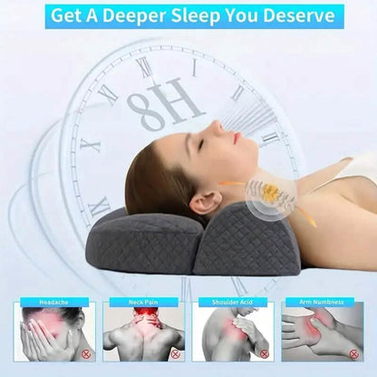 Adjustable Memory Foam Neck Pillow for Shoulder and Cervical Relax - A-1 Thread Vault