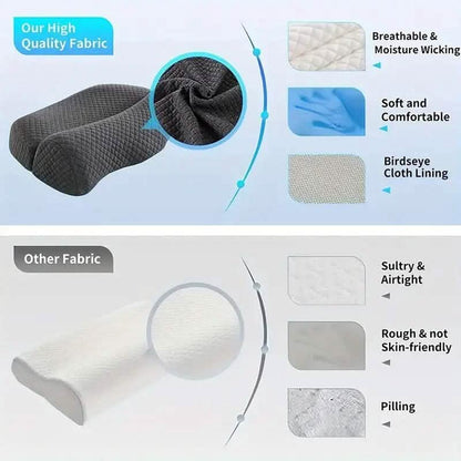 Adjustable Memory Foam Neck Pillow for Shoulder and Cervical Relax - A-1 Thread Vault