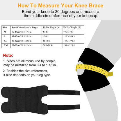 Adjustable Open Patella Compression Knee Brace - A-1 Thread Vault