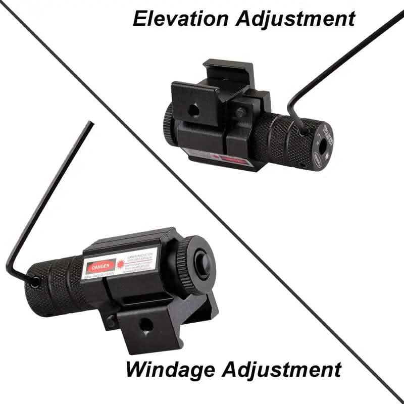 Adjustable Red Dot Beam Laser Sight Gun for Hunting - A-1 Thread Vault