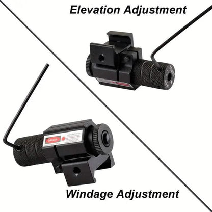 Adjustable Red Dot Beam Laser Sight Gun for Hunting - A-1 Thread Vault