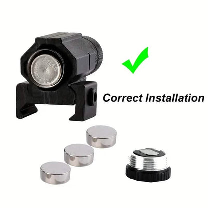 Adjustable Red Dot Beam Laser Sight Gun for Hunting - A-1 Thread Vault