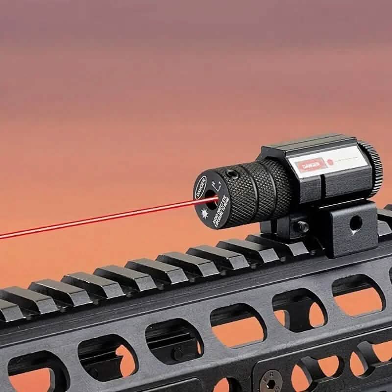 Adjustable Red Dot Beam Laser Sight Gun for Hunting - A-1 Thread Vault