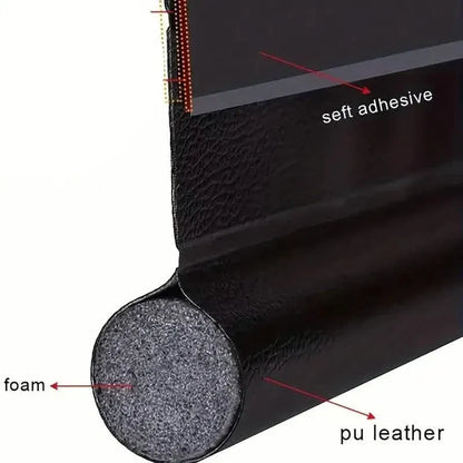 Adjustable Self-Adhesive Sound-Proof Door Bottom Seal Strip - A-1 Thread Vault