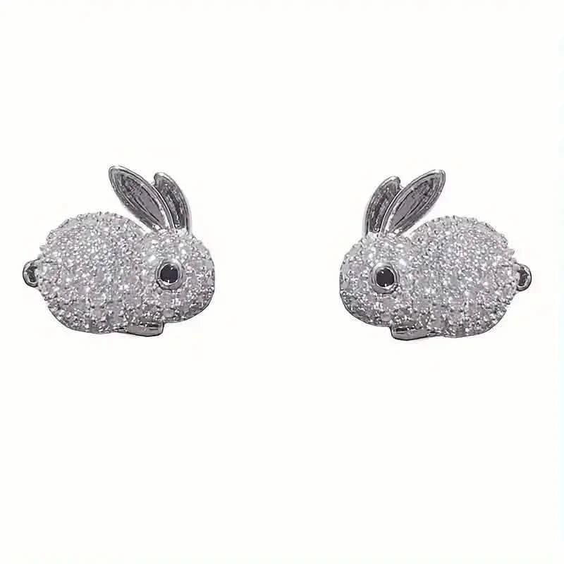 Adorable Rabbit-shaped Earrings - A-1 Thread Vault