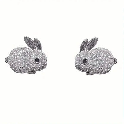 Adorable Rabbit-shaped Earrings - A-1 Thread Vault