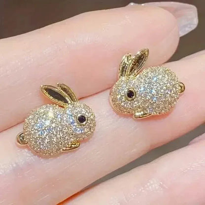 Adorable Rabbit-shaped Earrings - A-1 Thread Vault