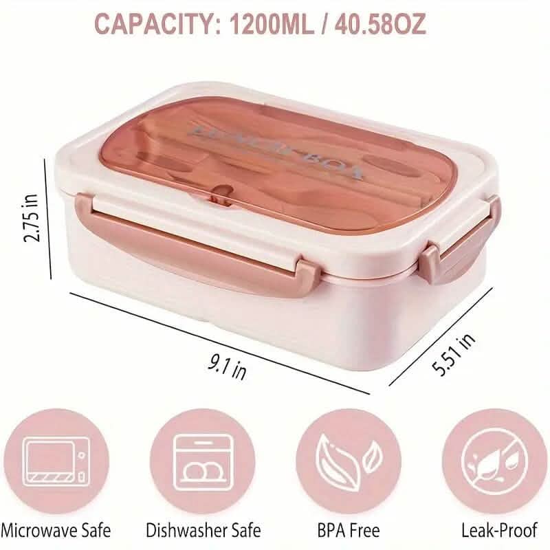 Adult Leak Proof Lunch Box with Tableware - A-1 Thread Vault