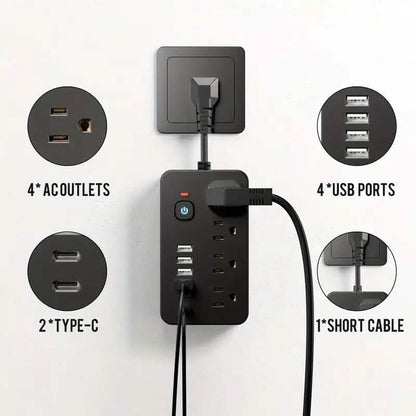 Advanced 10-in-1 Multi-Plug Power Strip - A-1 Thread Vault