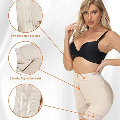 AfruliA Butt Lifter Tummy Control Panties Fajas Colombianas BBL Shorts Hip Enhancer Flat Belly Sheath Waist Trainer Body Shapers - A-1 Thread Vault