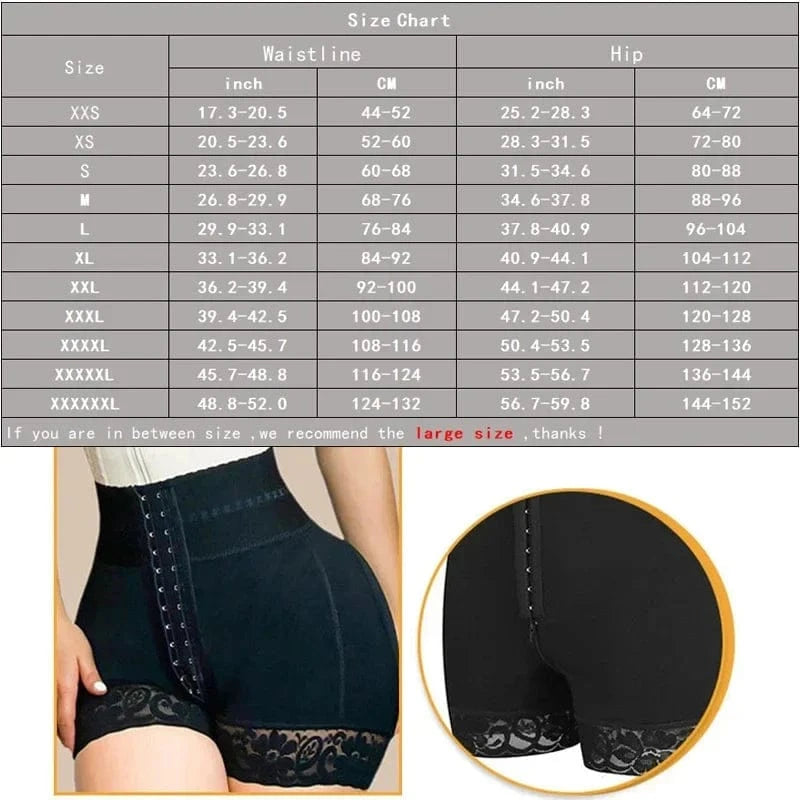 AfruliA Butt Lifter Tummy Control Panties Fajas Colombianas BBL Shorts Hip Enhancer Flat Belly Sheath Waist Trainer Body Shapers - A-1 Thread Vault