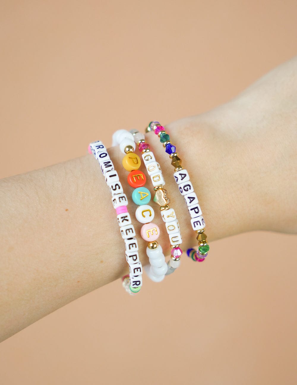 Agape Letter Bracelet - A-1 Thread Vault