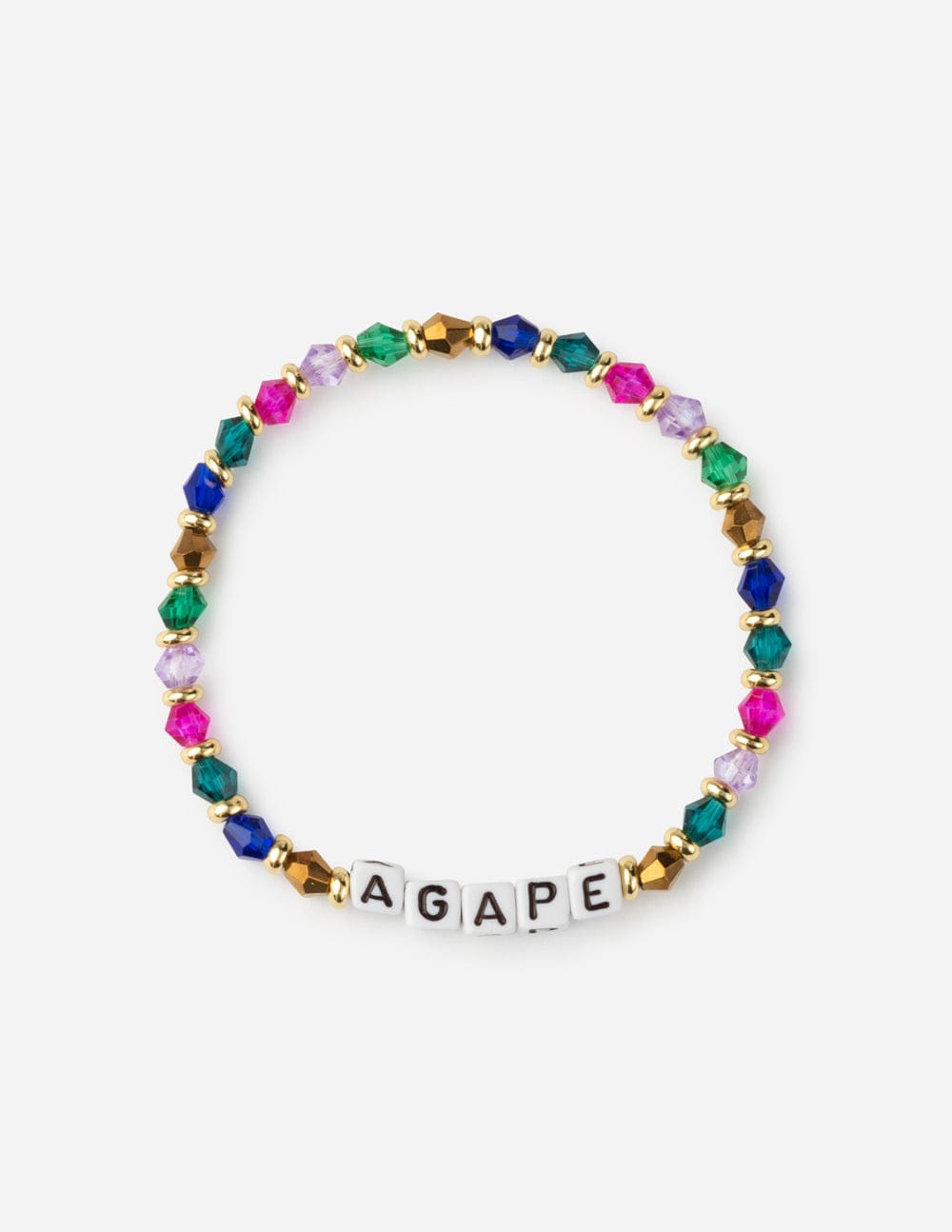 Agape Letter Bracelet - A-1 Thread Vault