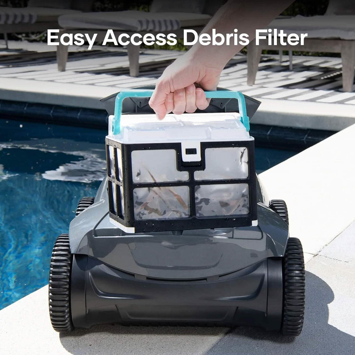 AIPER Seagull Pro Lite Cordless Robotic Pool Vacuum Cleaner (Refurbished) - A-1 Thread Vault