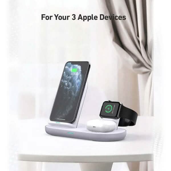 Aircore 3-in-1 Wireless Charging Station Stand - A-1 Thread Vault