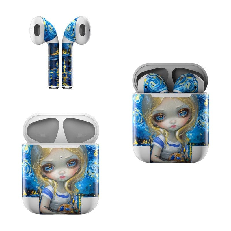 Alice in a Van Gogh - Apple AirPods Skin - A-1 Thread Vault
