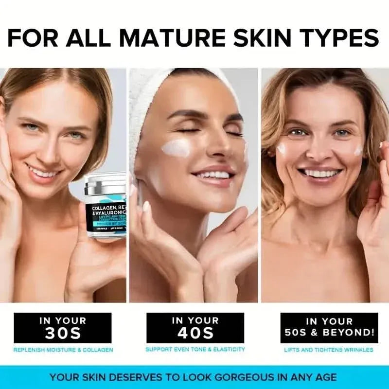 All-in-One Collagen Retinol Hyaluronic Acid Moisturizer for Firming Skin - A-1 Thread Vault