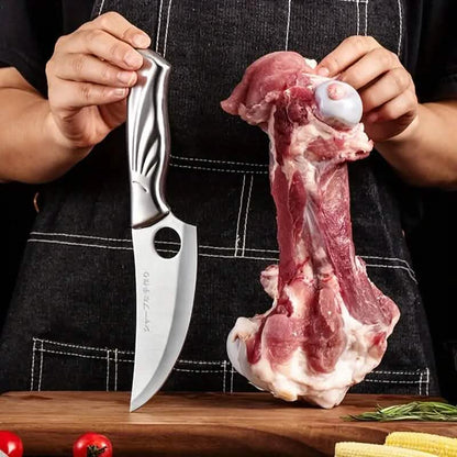 All-Steel Chef's Boning Butcher Knife - A-1 Thread Vault