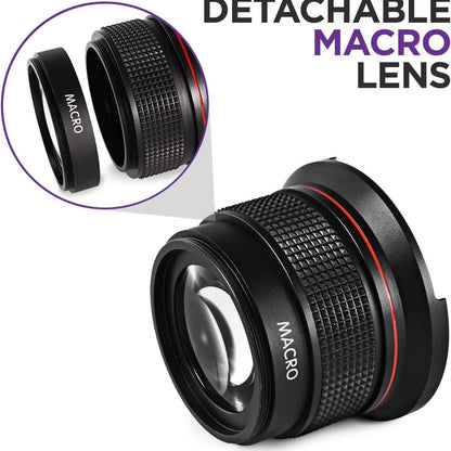Altura Photo 52MM 0.35x HD Fisheye Nikon Wide Angle Lens (w/Macro Portion) (Refurbished) - A-1 Thread Vault